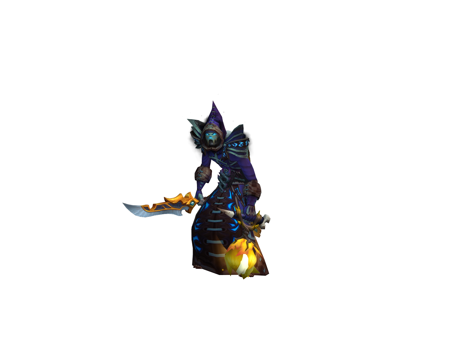 Voidsiris 3D character render