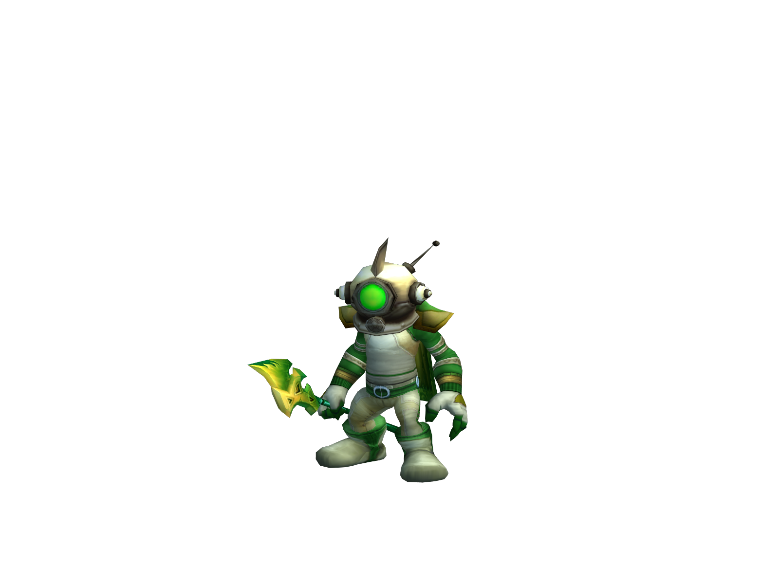 Beware 3D character render