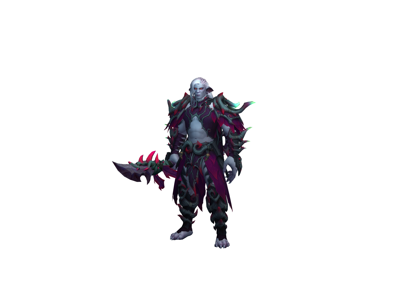 Corvinum 3D character render