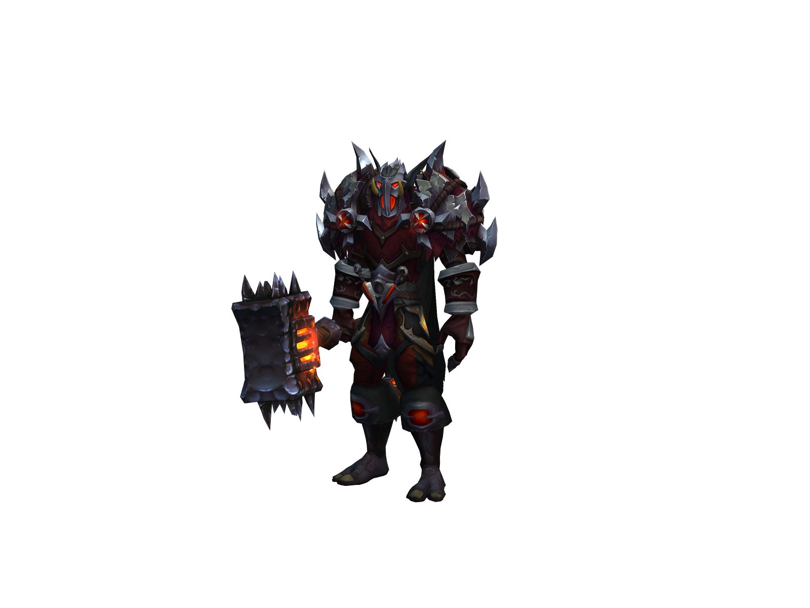 Øberst 3D character render