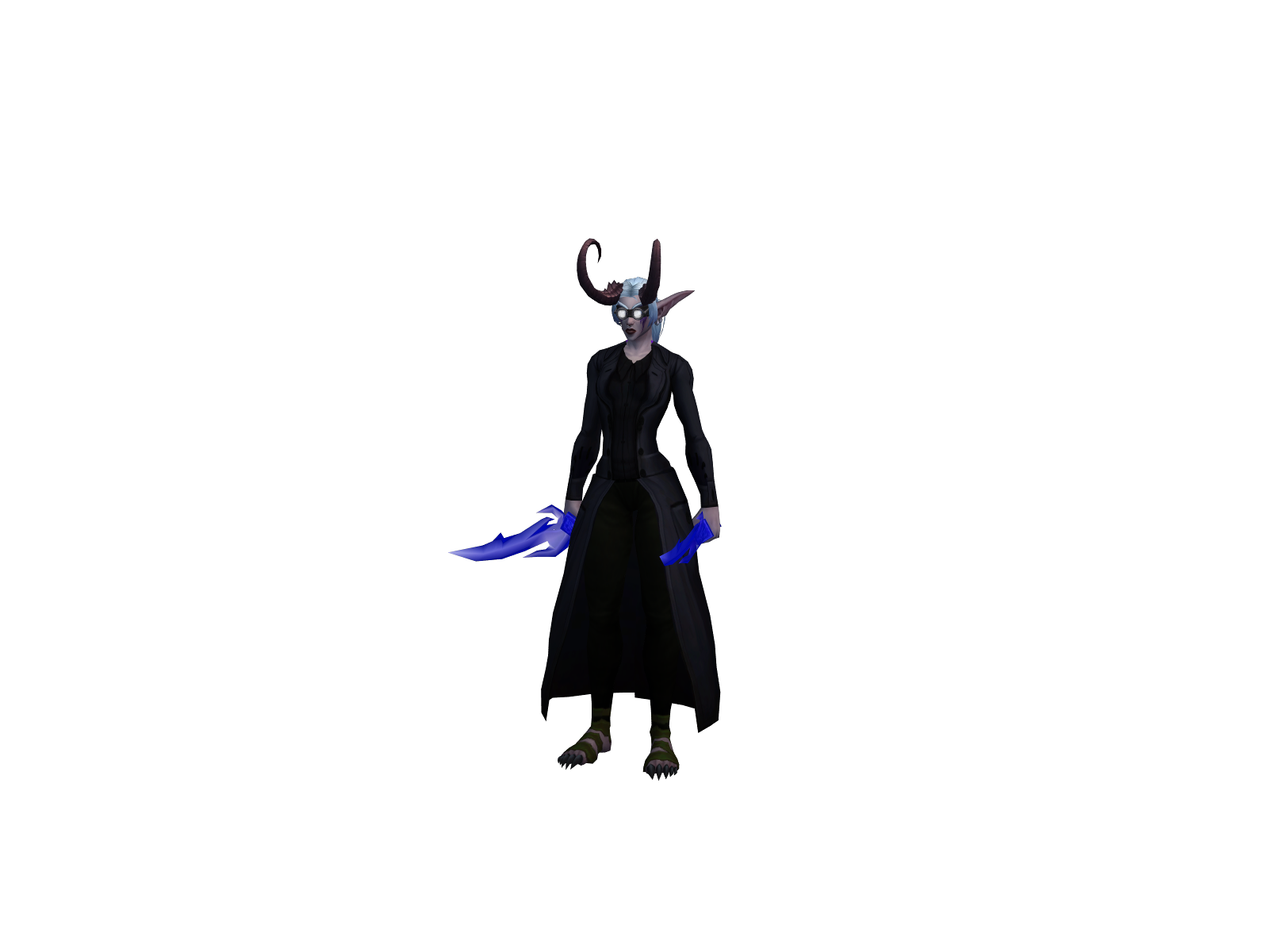 Metadh 3D character render