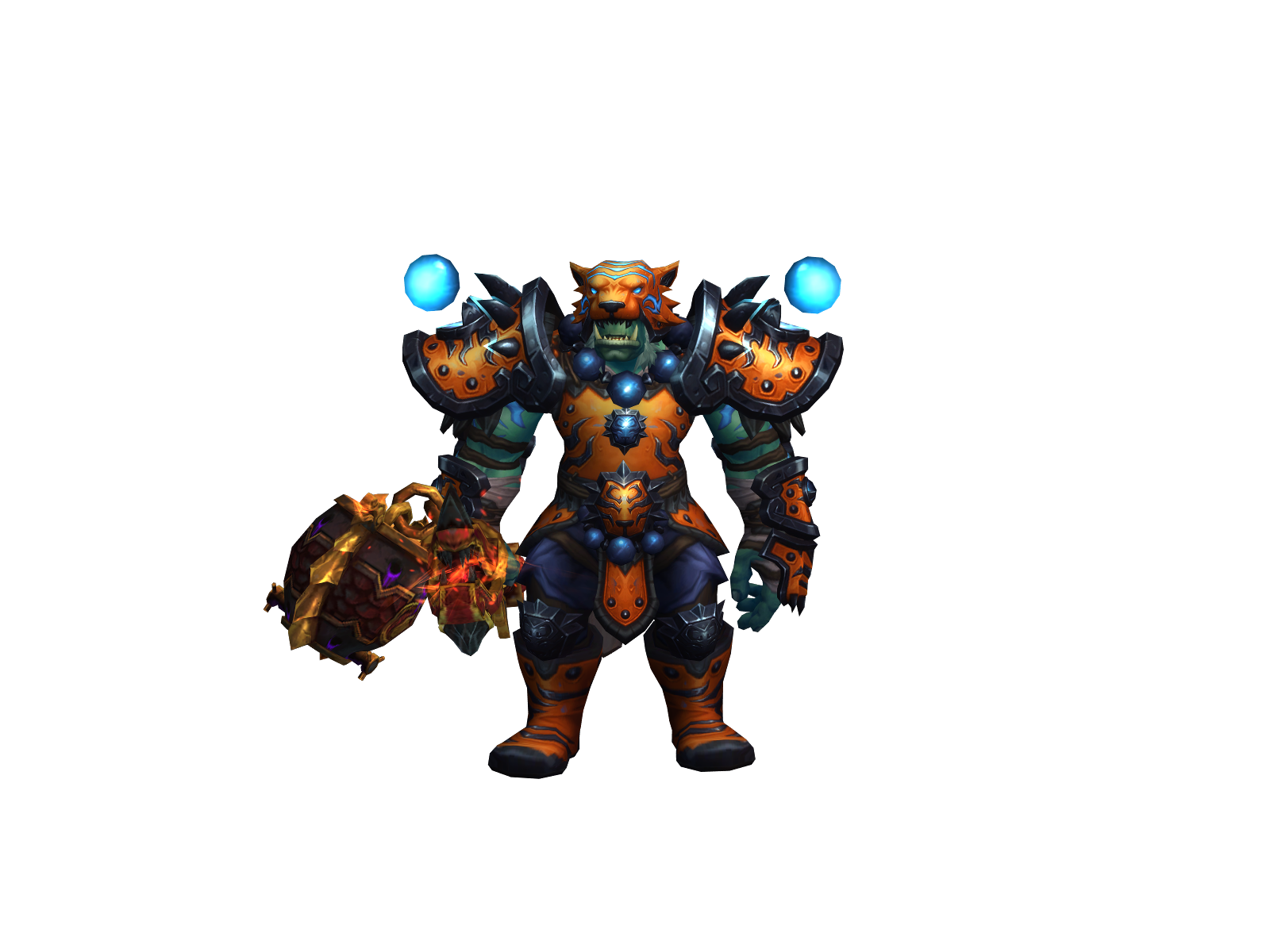 Mezfu 3D character render