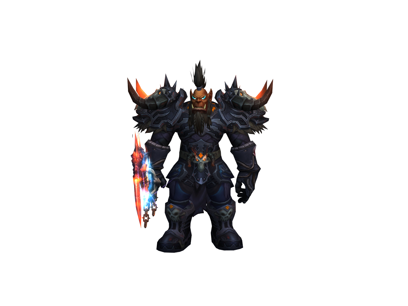 Blayneld 3D character render