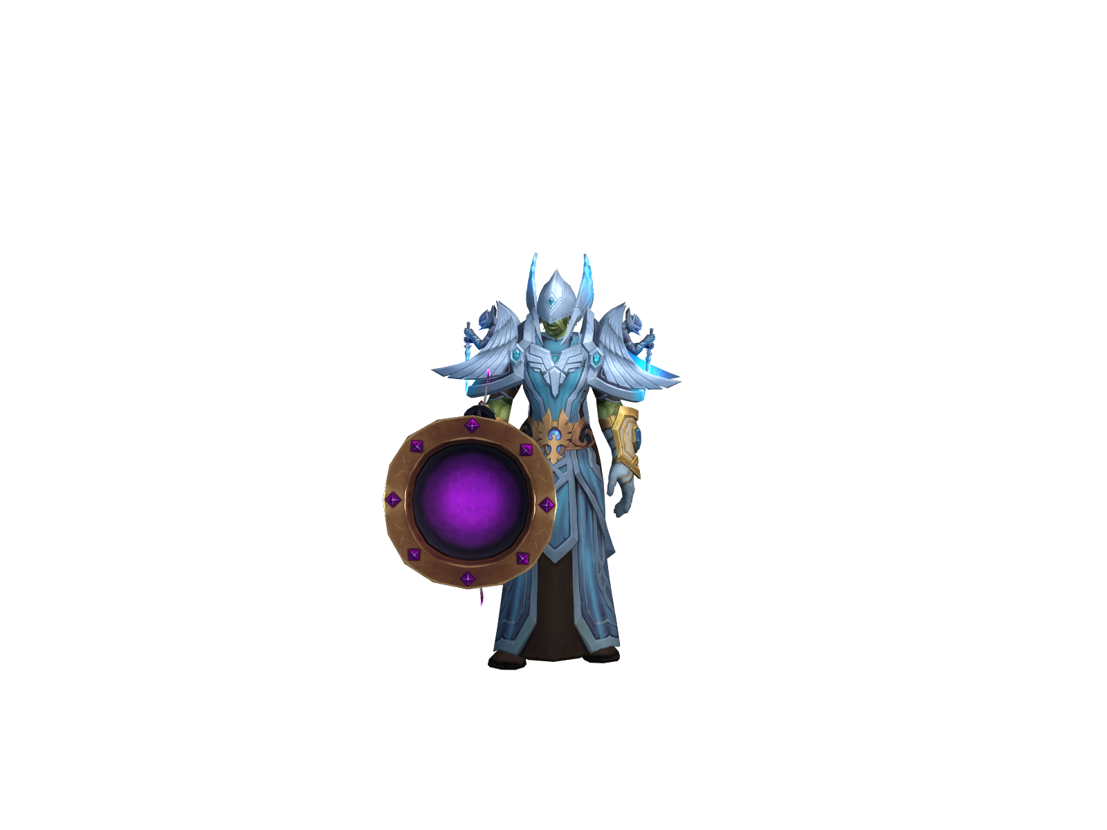 Smitesack 3D character render