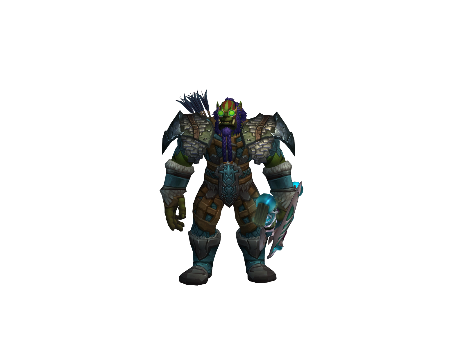 Yawgxwolf 3D character render