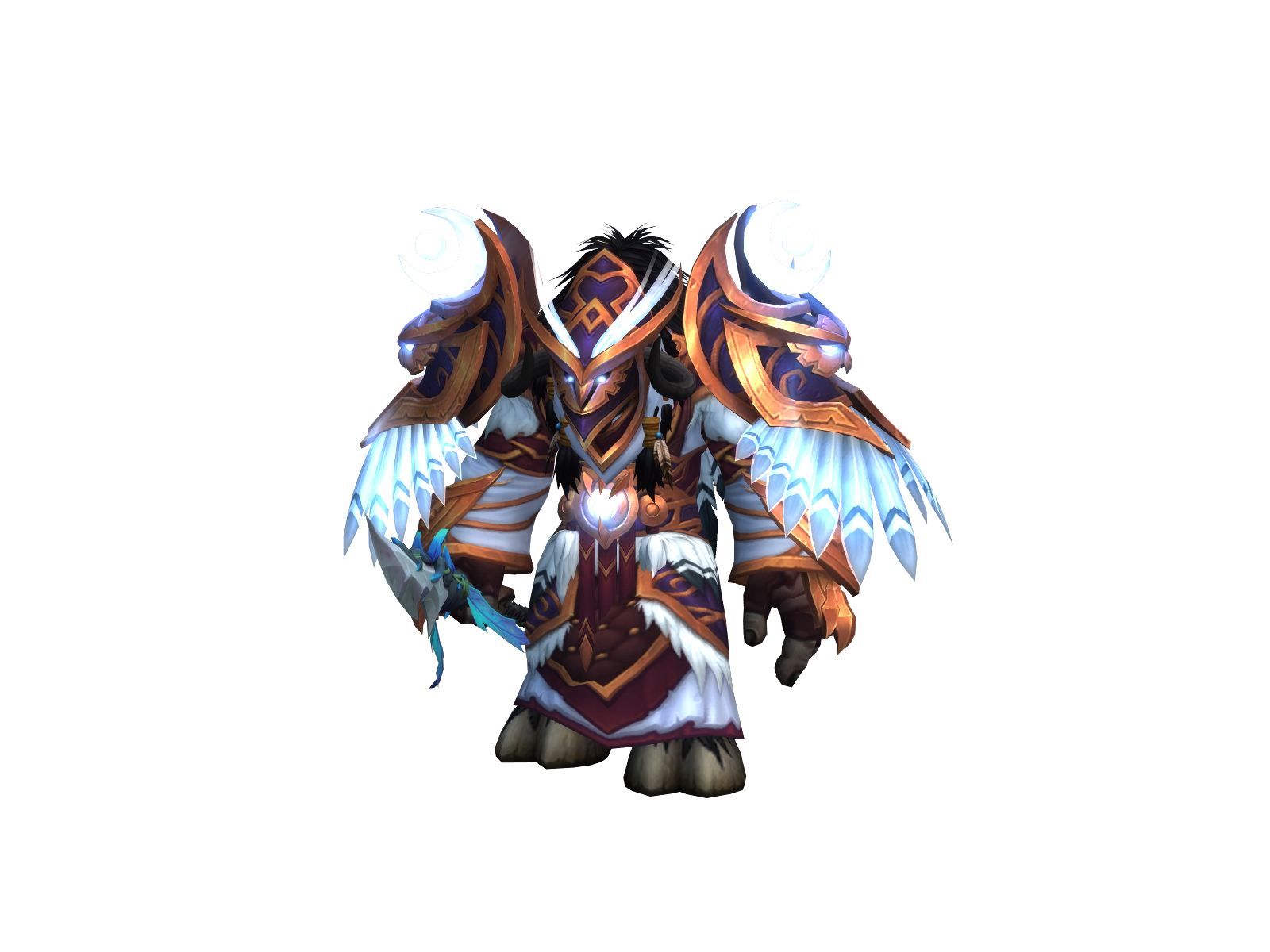 Groompy 3D character render