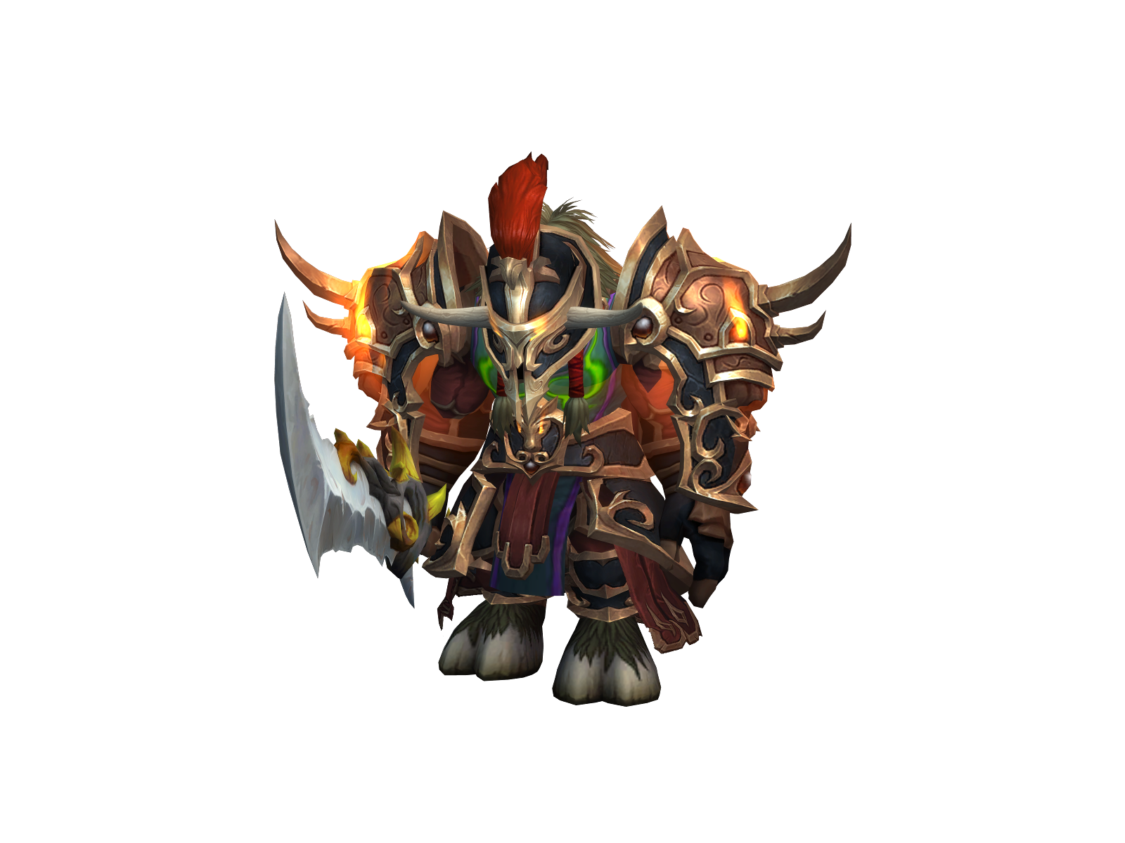 Tankadín 3D character render
