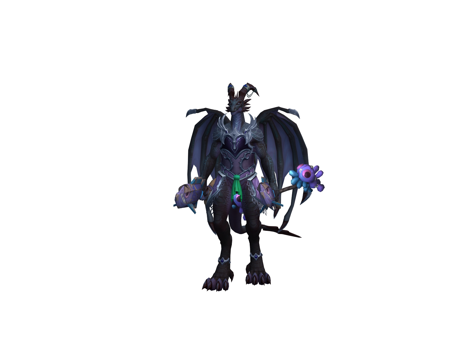 Talonshade 3D character render