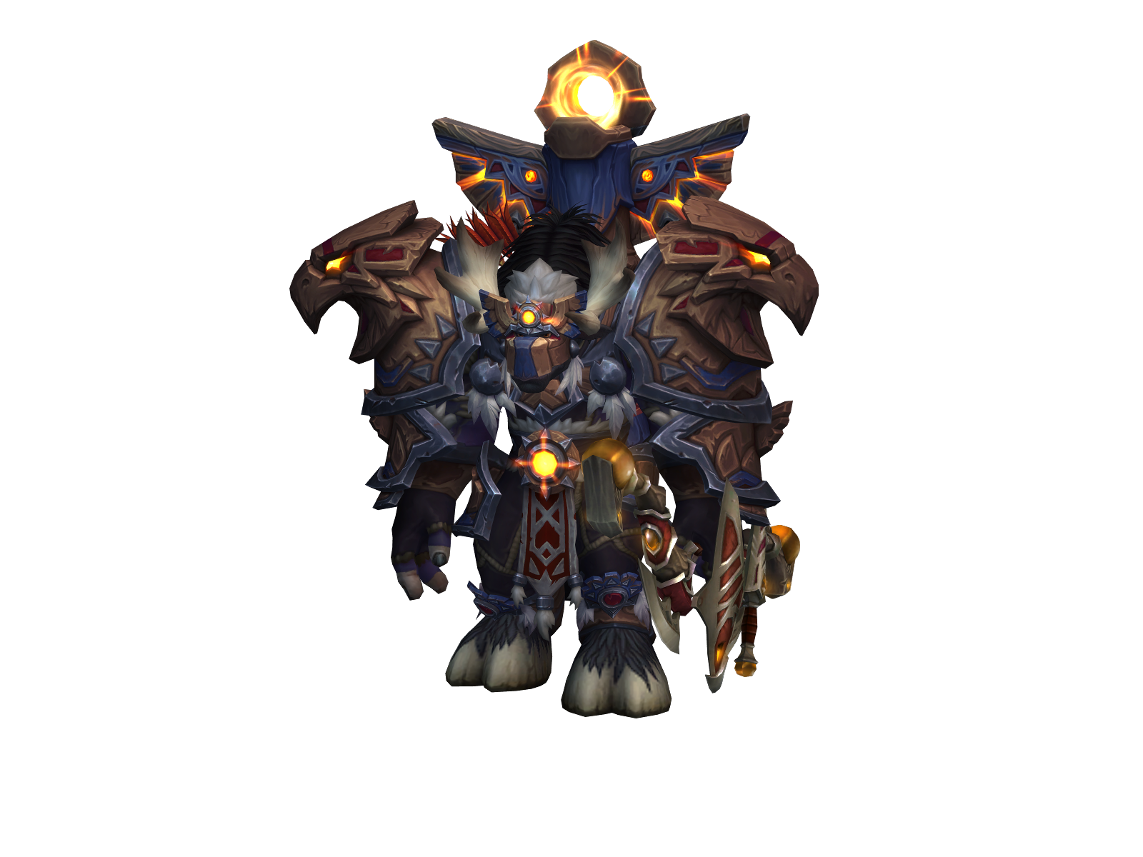 Theturret 3D character render
