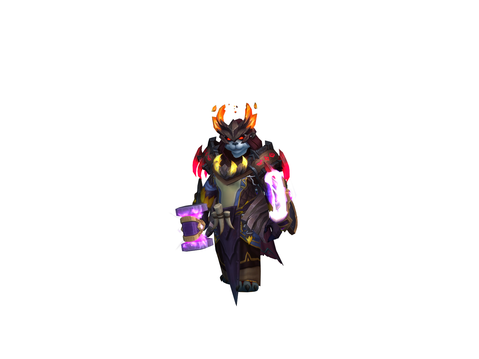 Thattshaman 3D character render