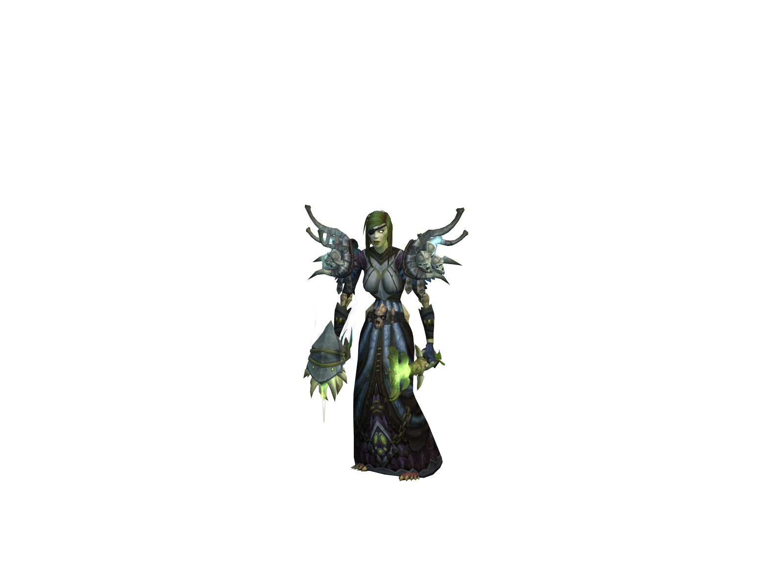 Dimwhit 3D character render