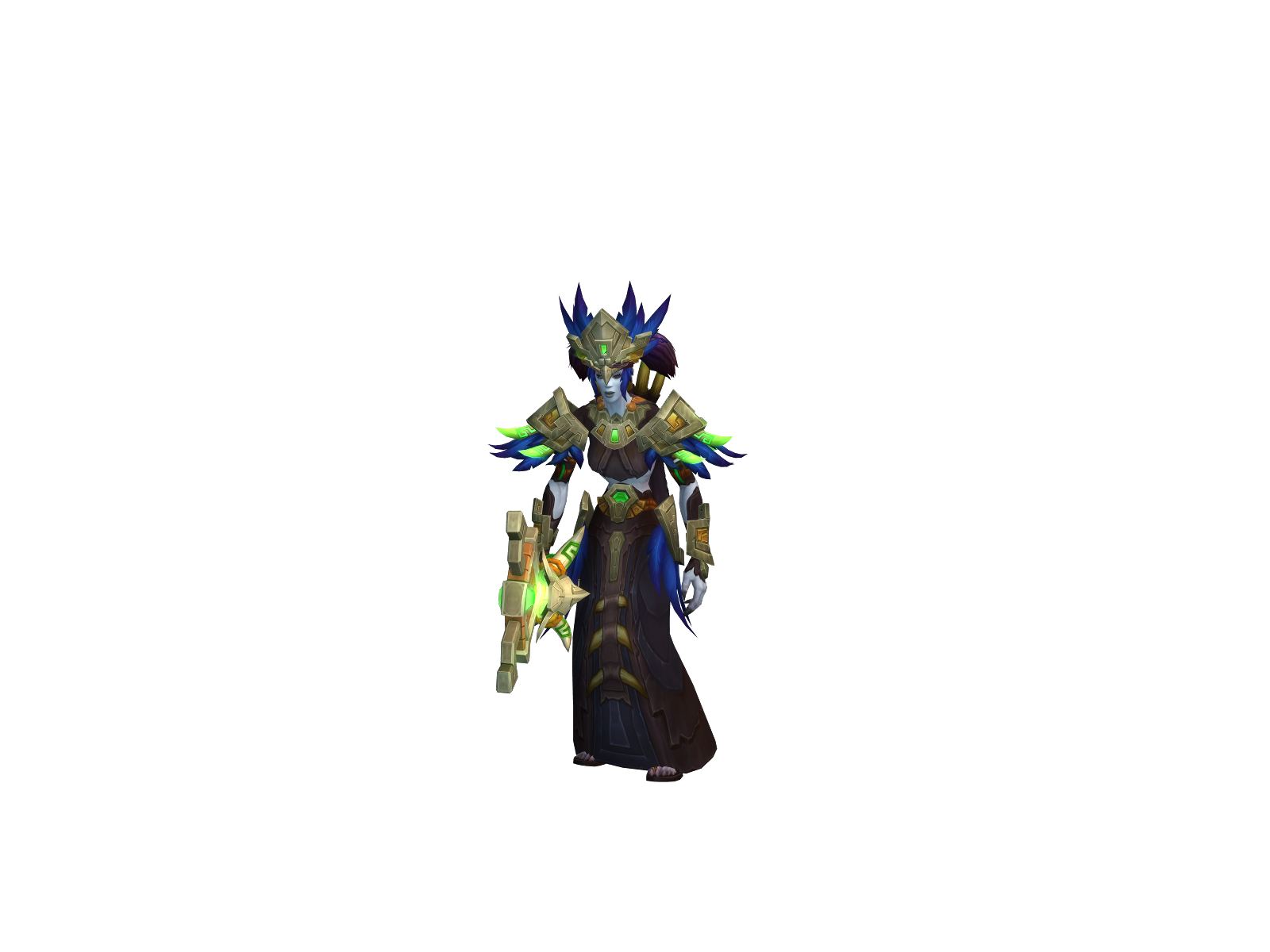 Vynumpriest 3D character render