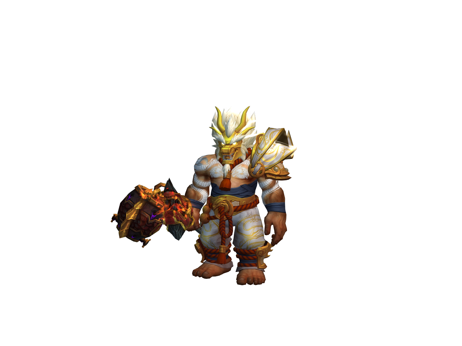 Monkeyd 3D character render