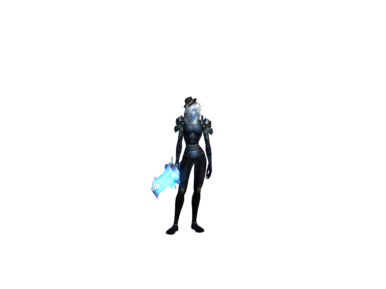 Blightwitch 3D character render
