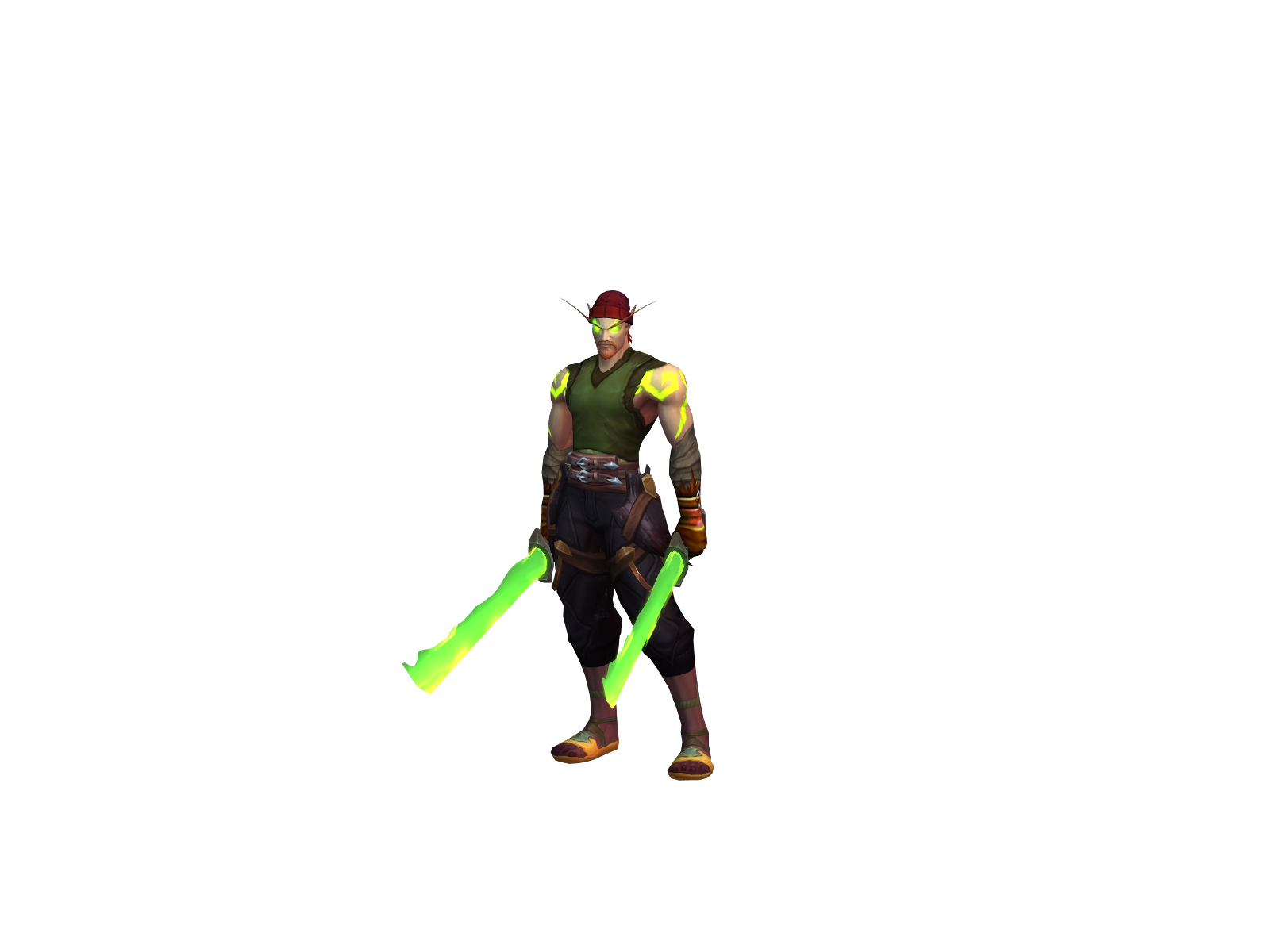 Malkov 3D character render