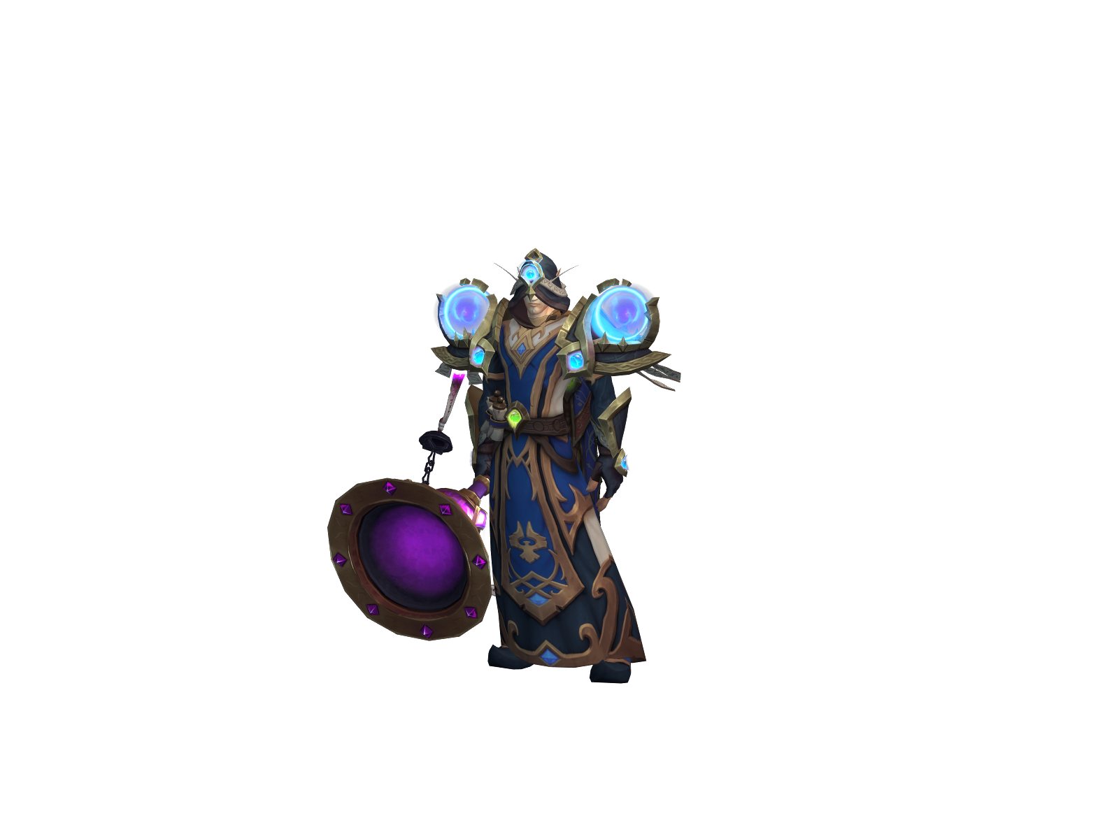 Chonchomayne 3D character render