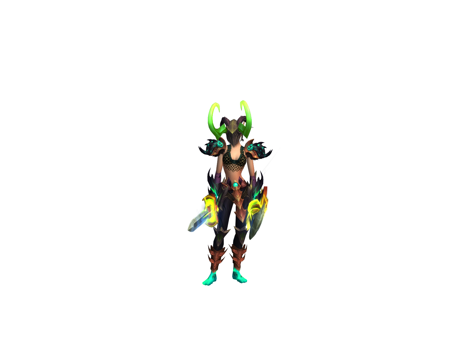 Dömino 3D character render