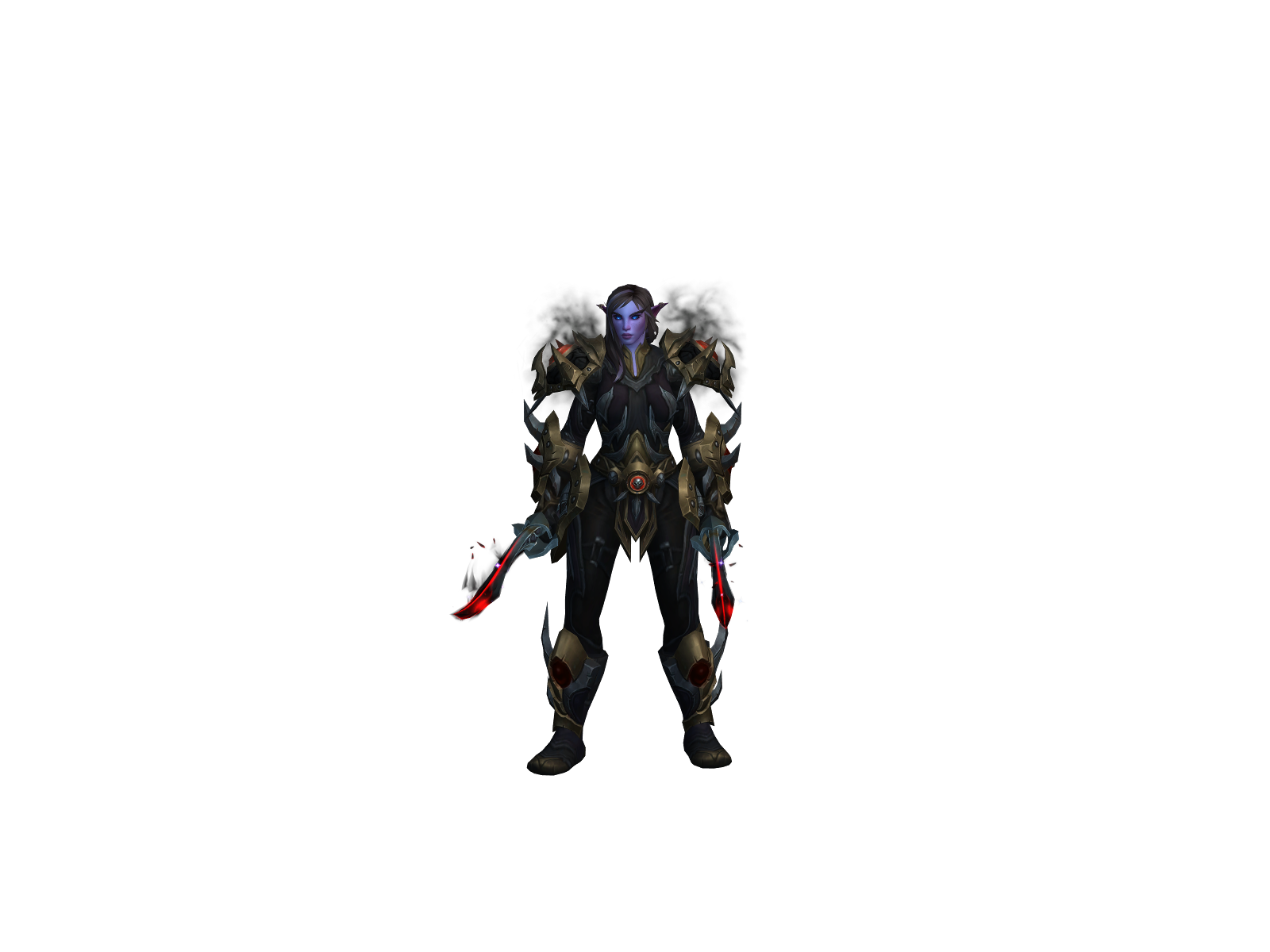 Myanell 3D character render