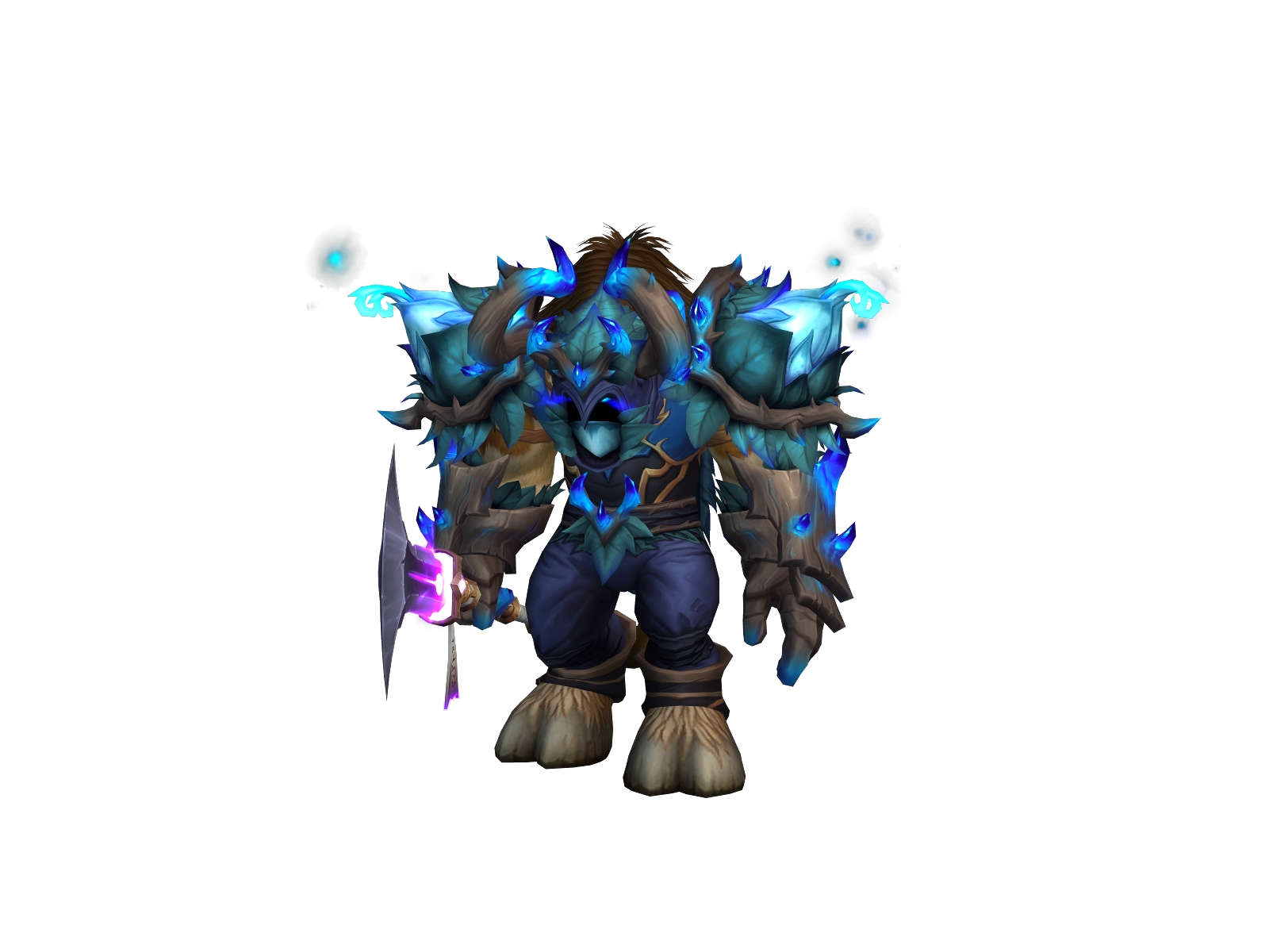 Issabuck 3D character render