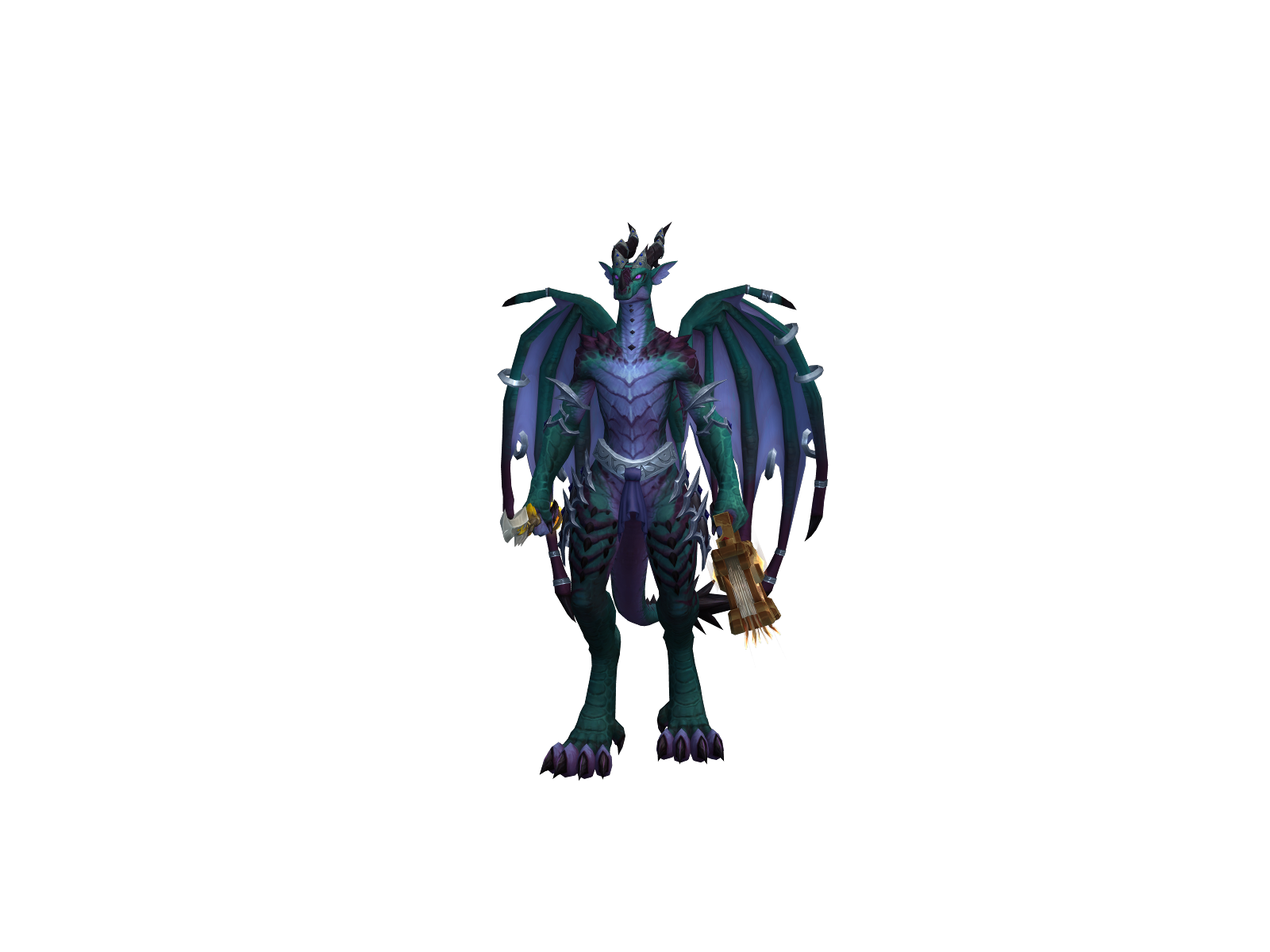 Draggee 3D character render