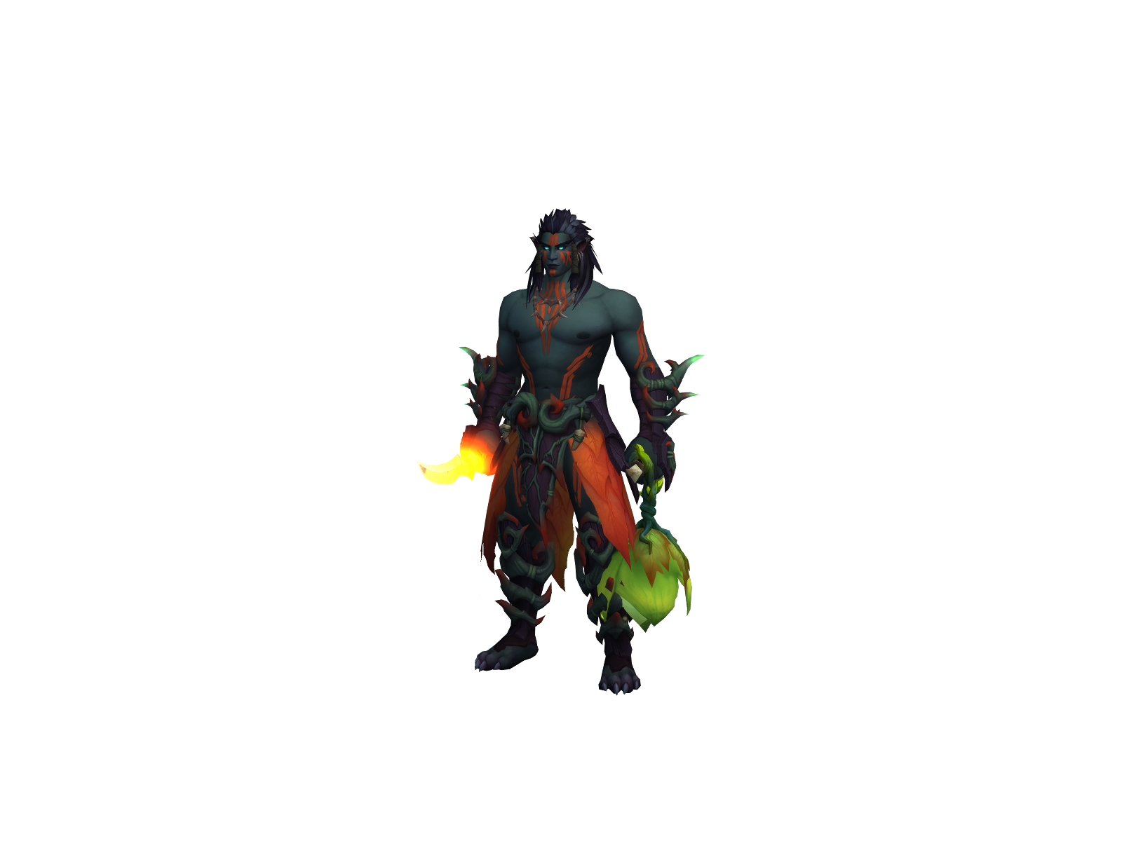 Khanaru 3D character render