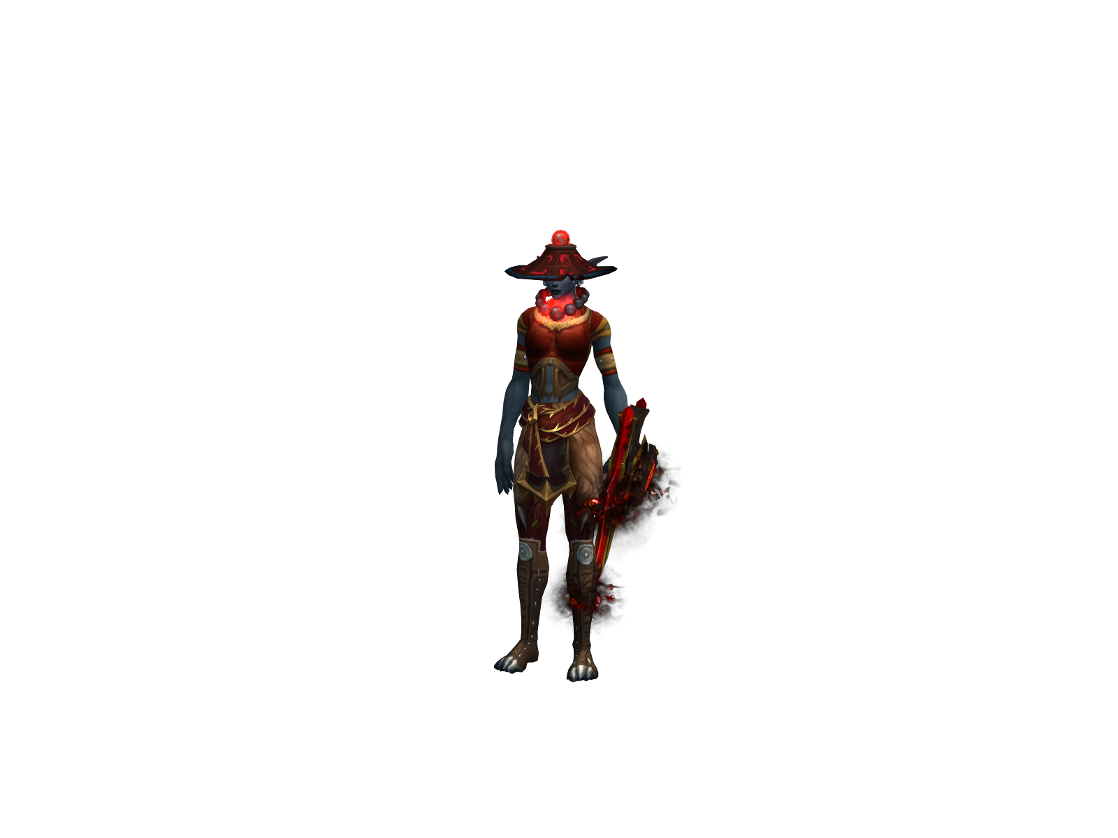 Kaoya 3D character render