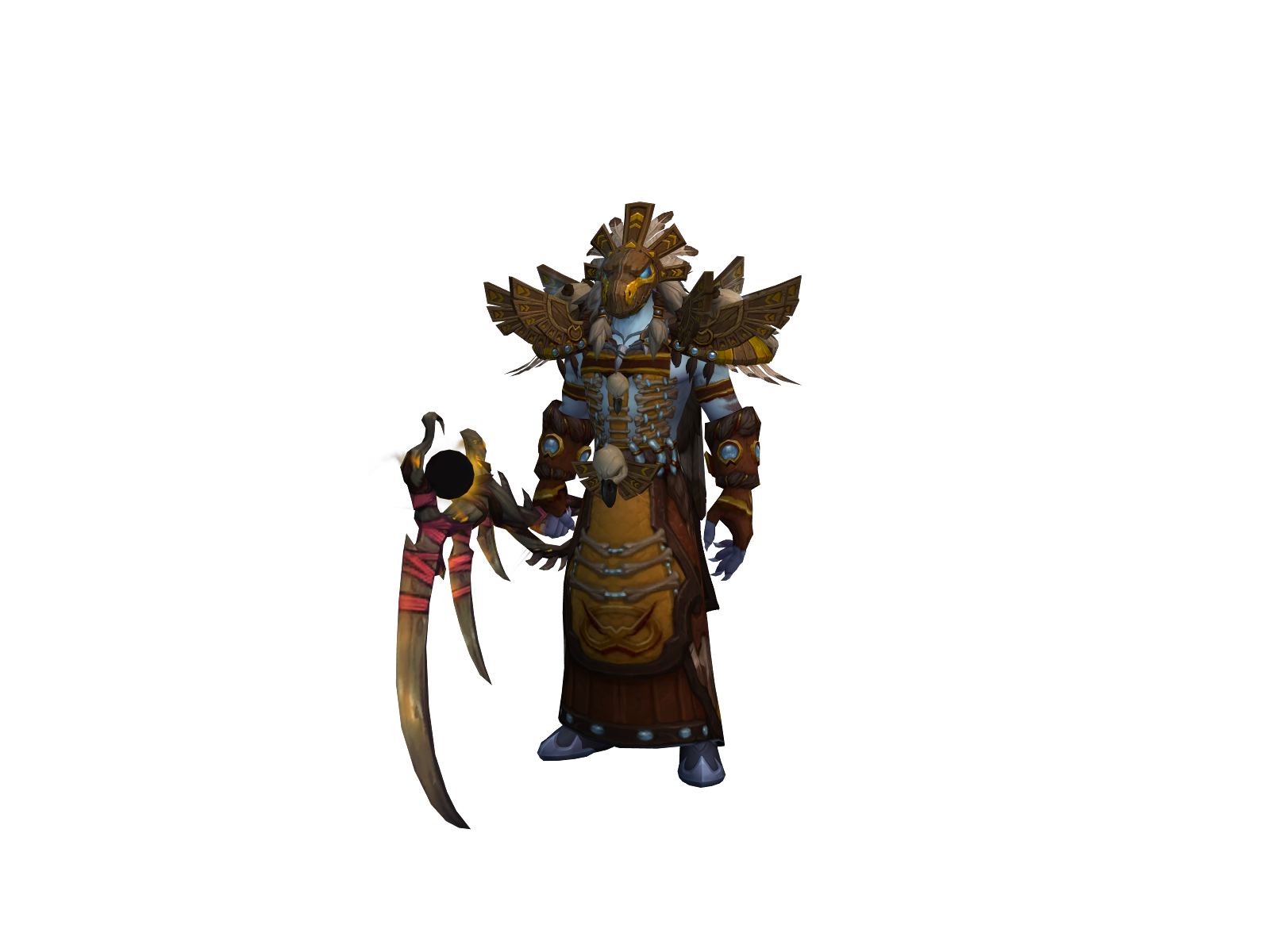 Chitstik 3D character render