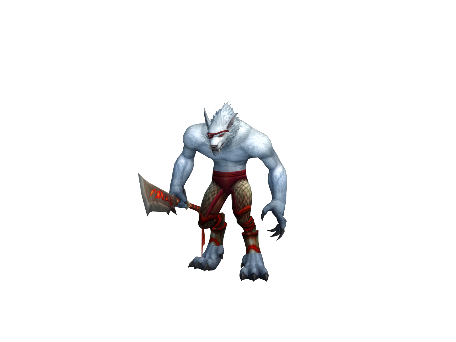 Wollag 3D character render