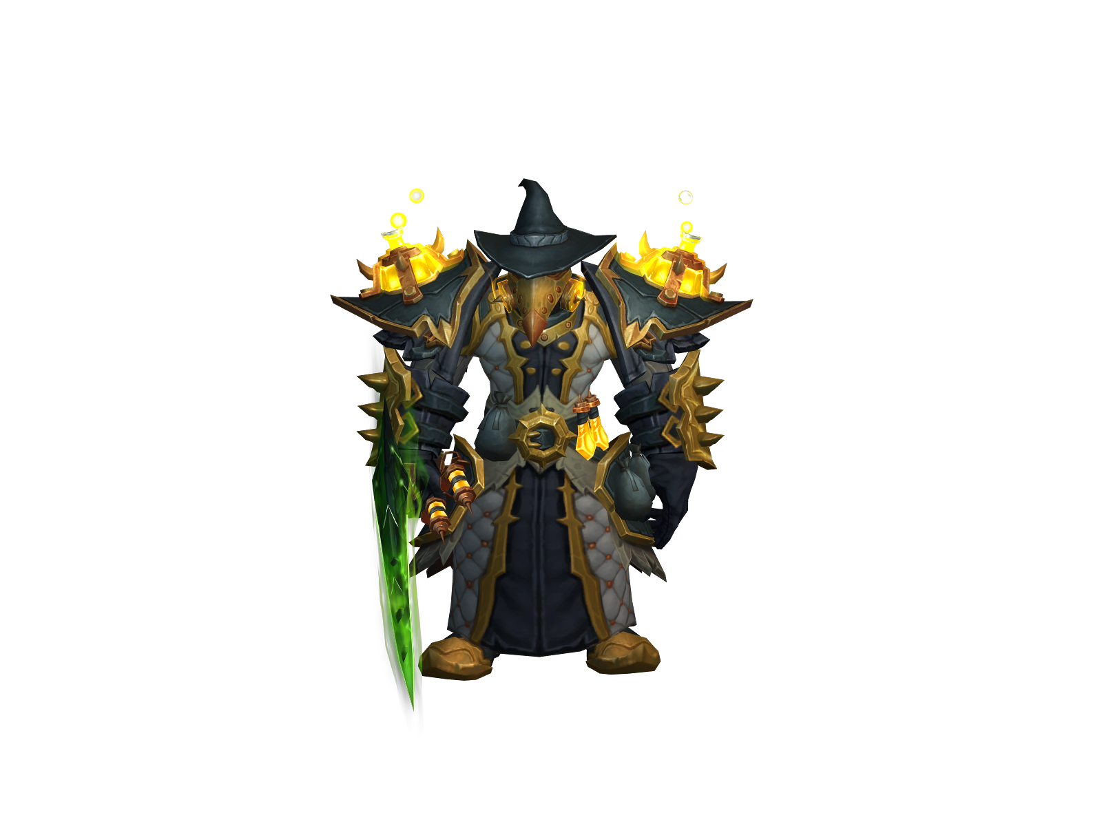 Nëvërmore 3D character render
