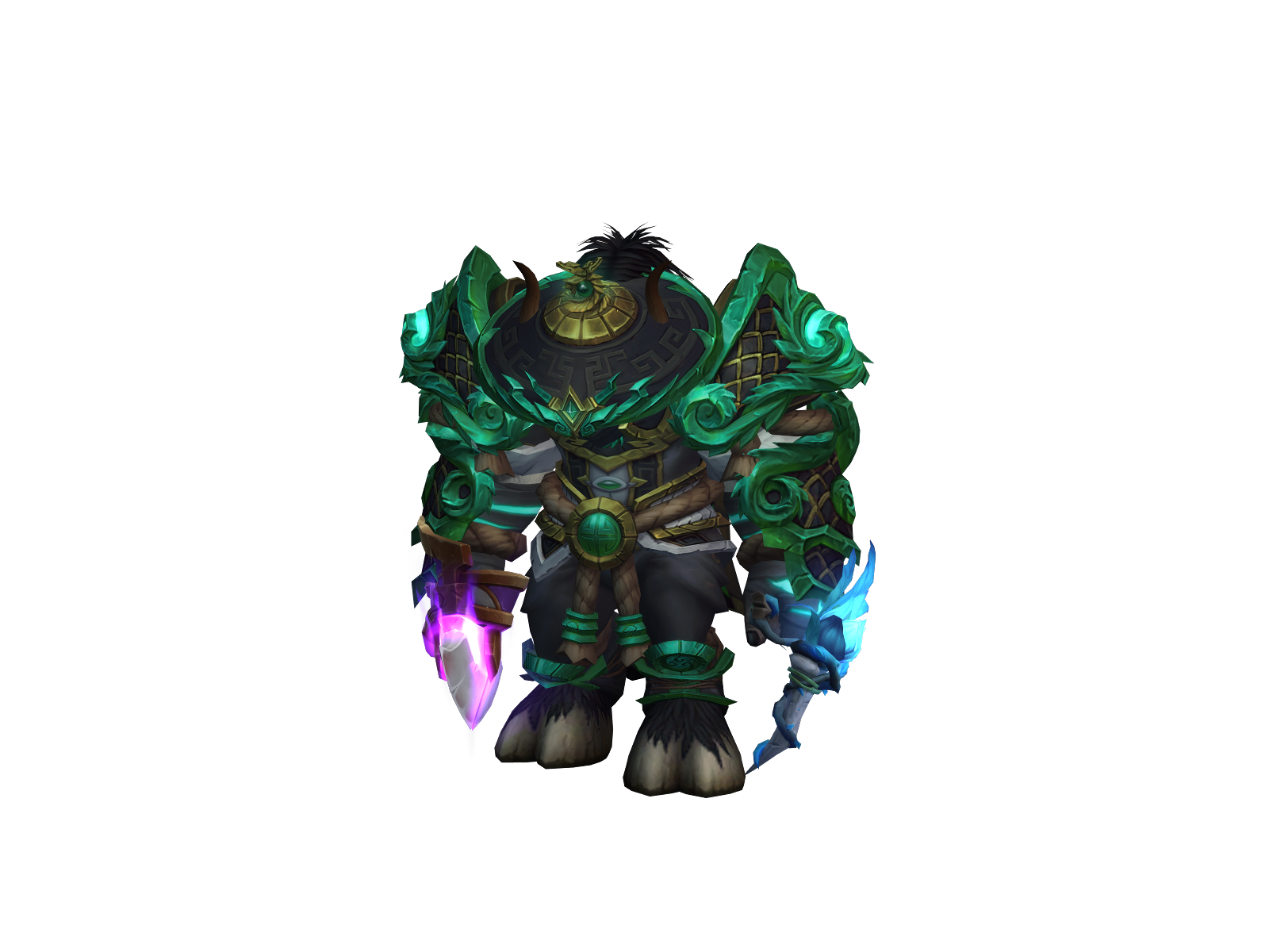 Brucenorris 3D character render