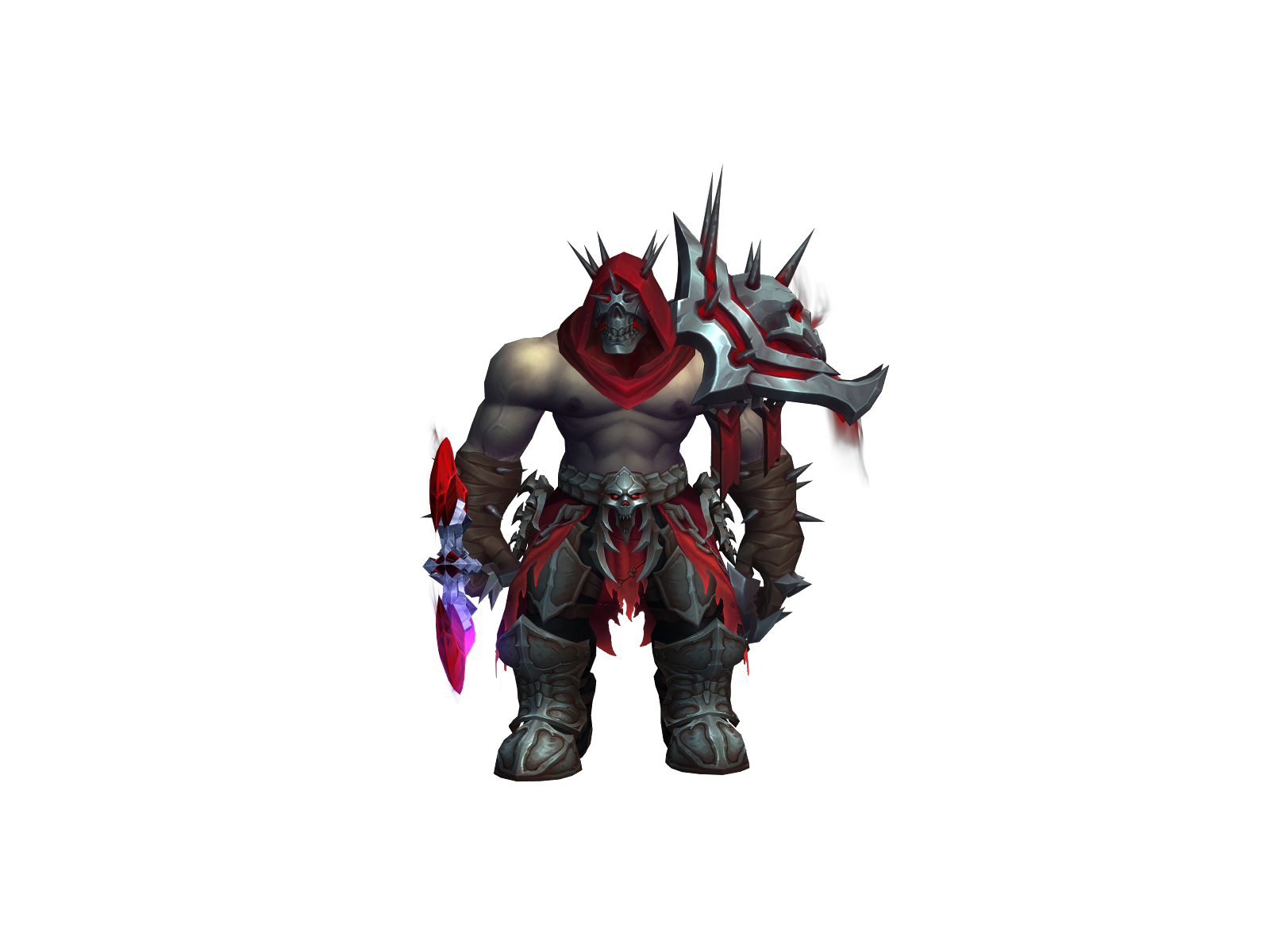 Klosed 3D character render