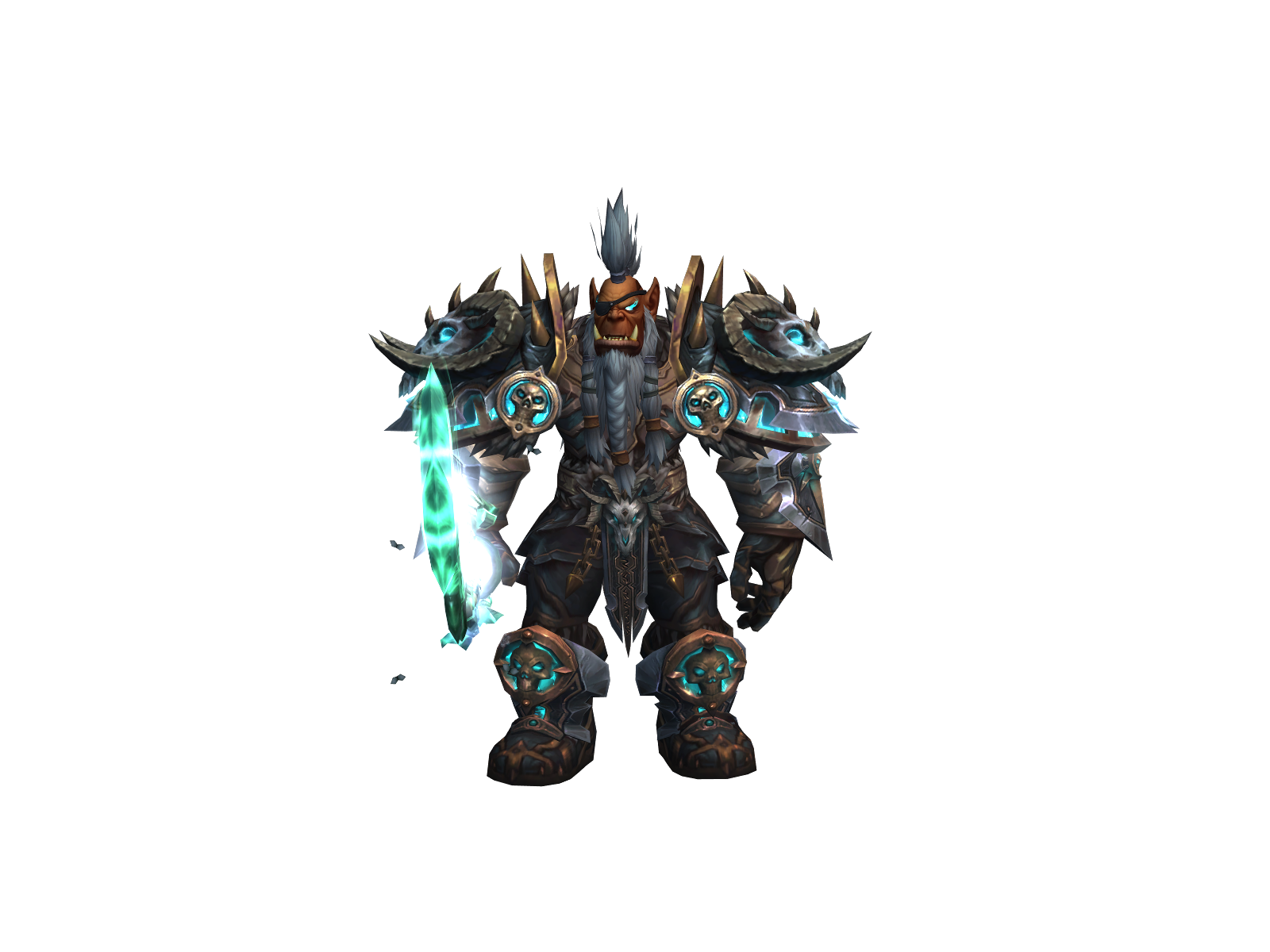 Bearksey 3D character render