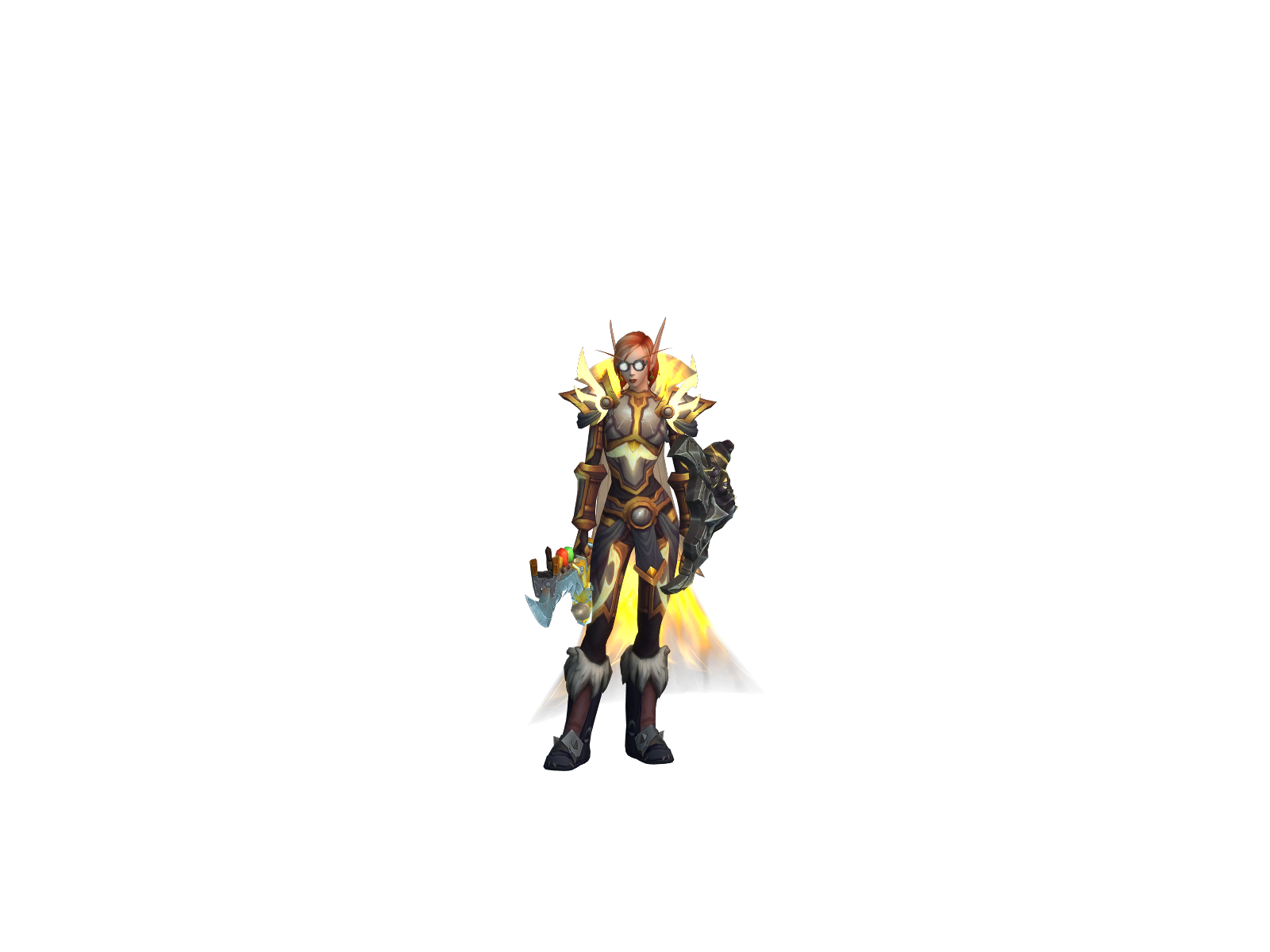 Klares WoW character banner