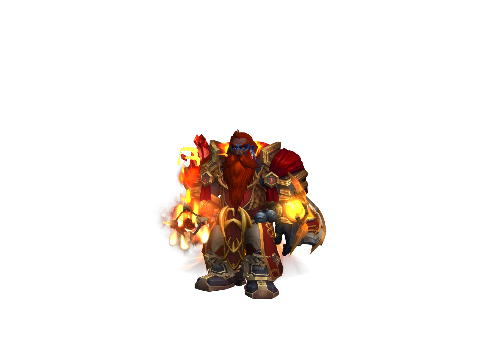 Agammemnon 3D character render