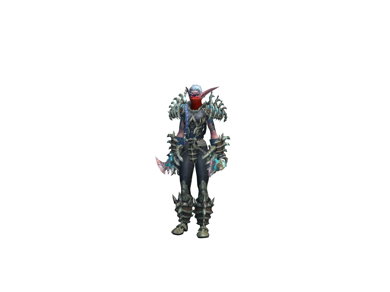Amanta 3D character render