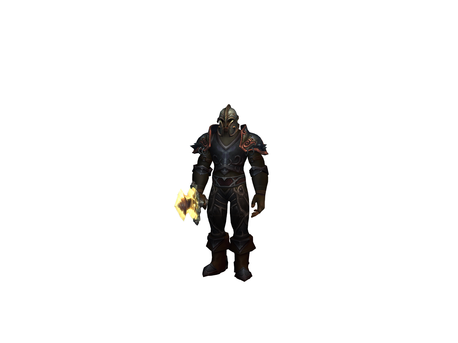 Deds 3D character render