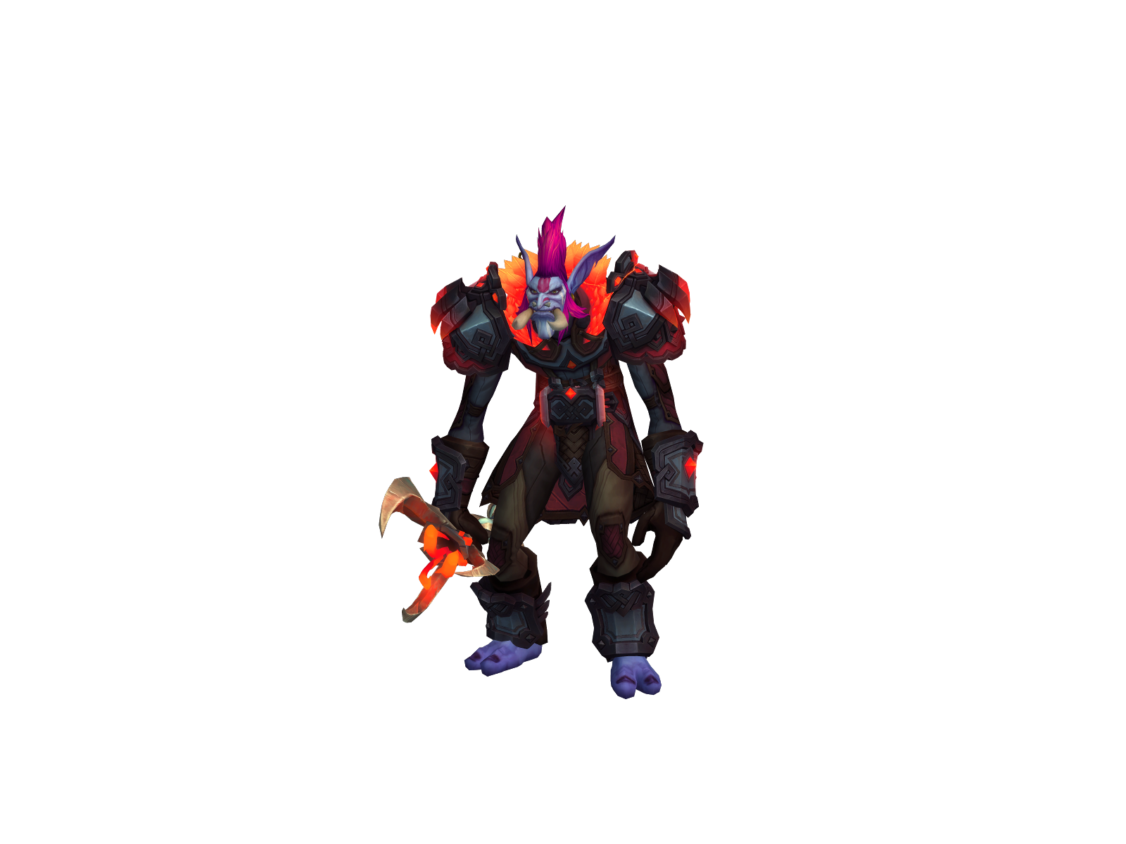 Falordrood 3D character render