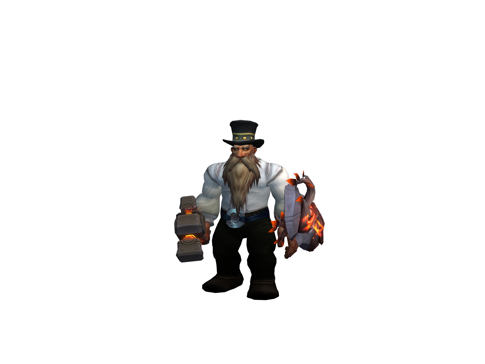 Ethest 3D character render