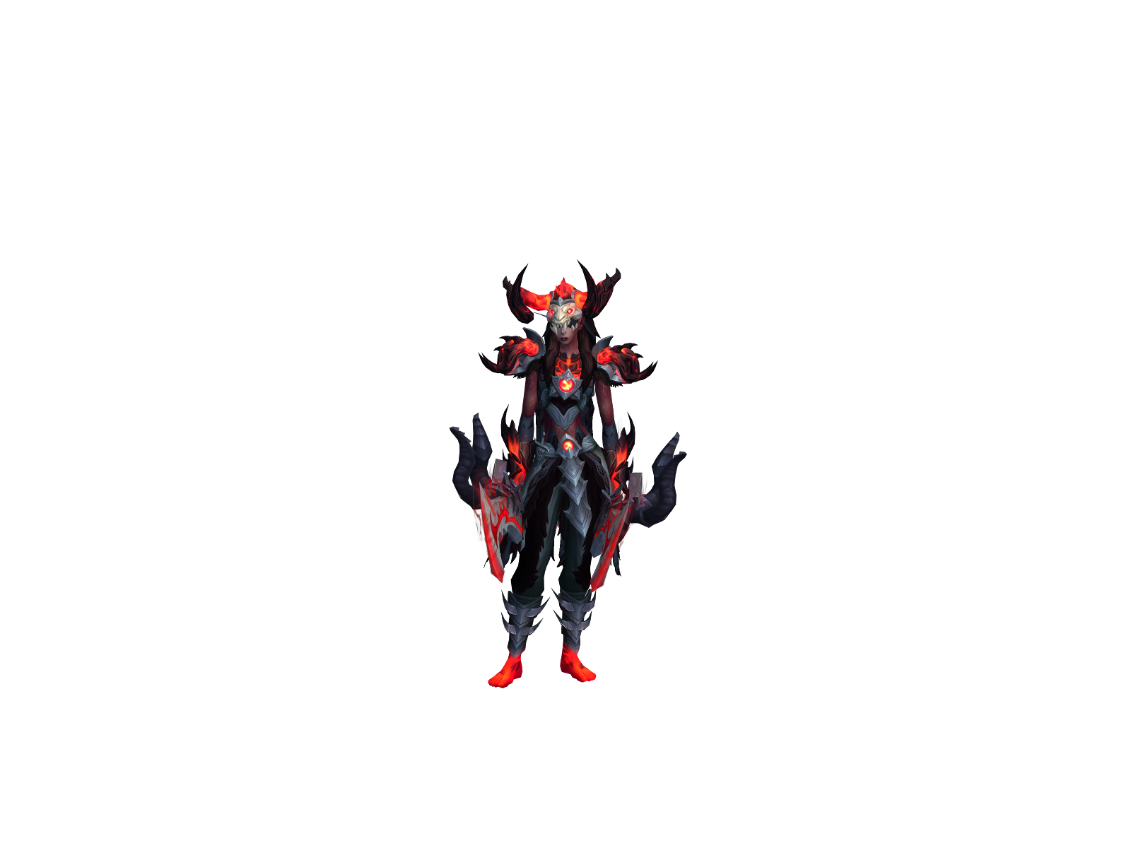 Daemonalor 3D character render