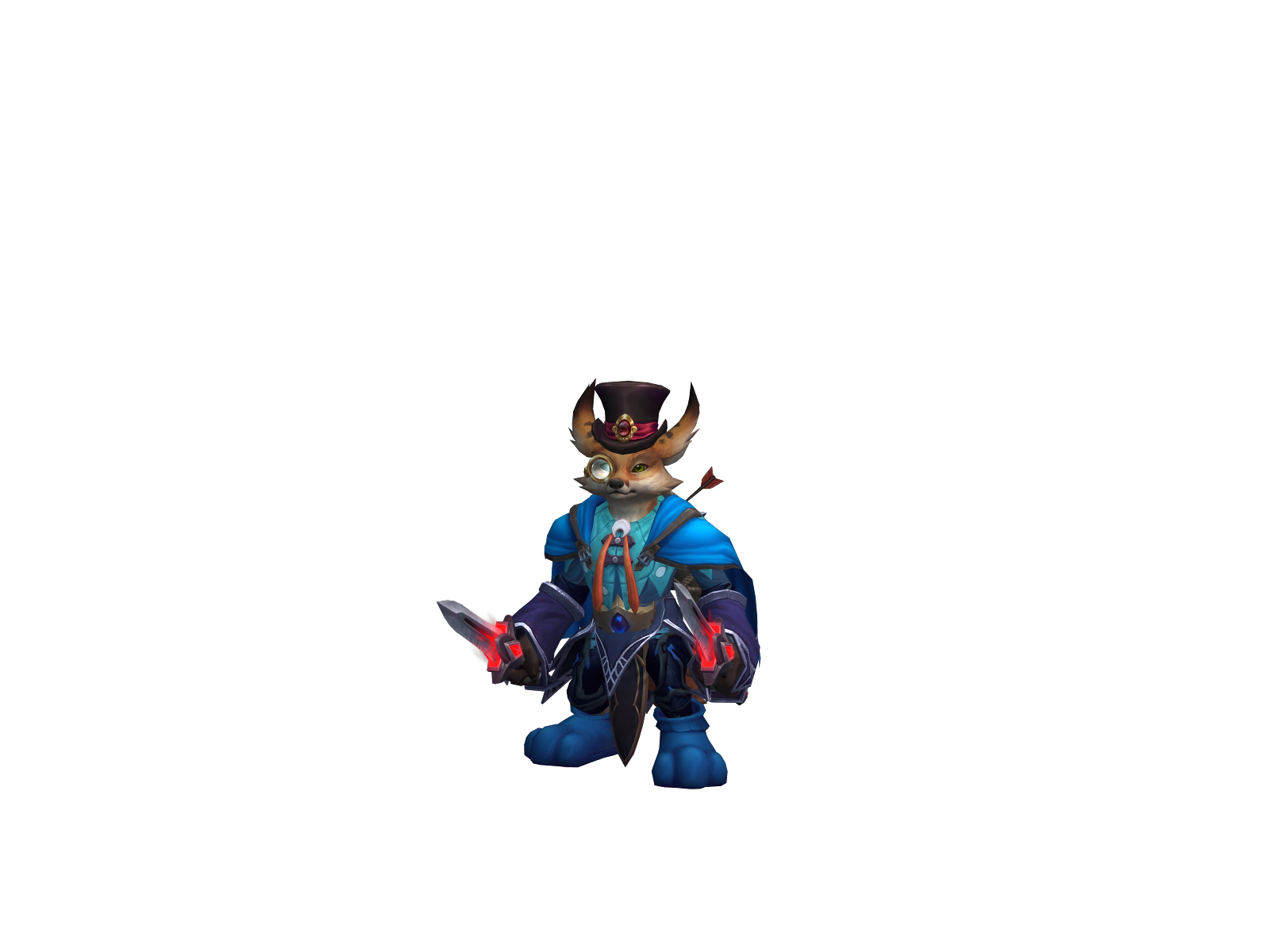 Stealthyfoxx 3D character render