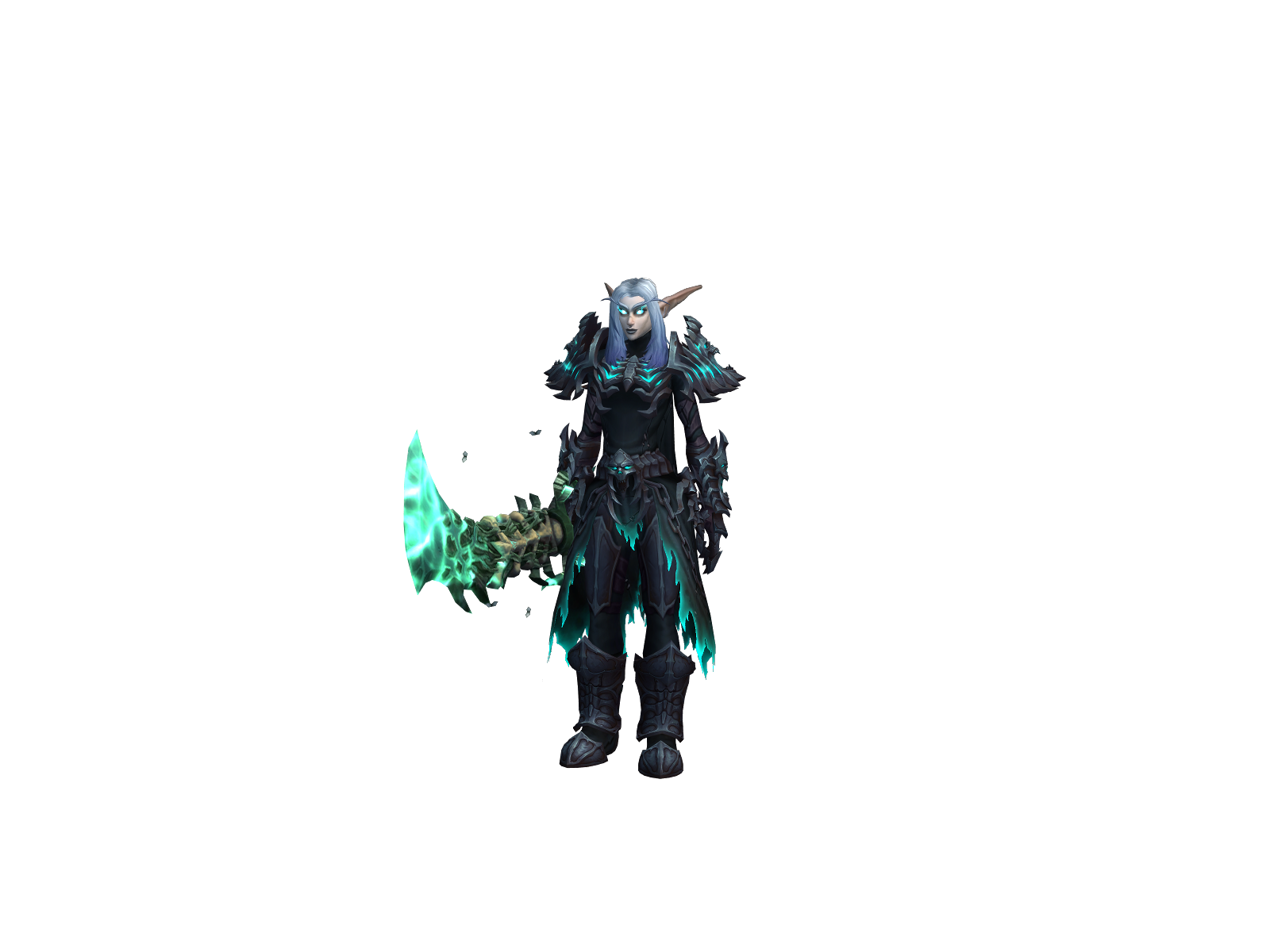 Necrogloom 3D character render