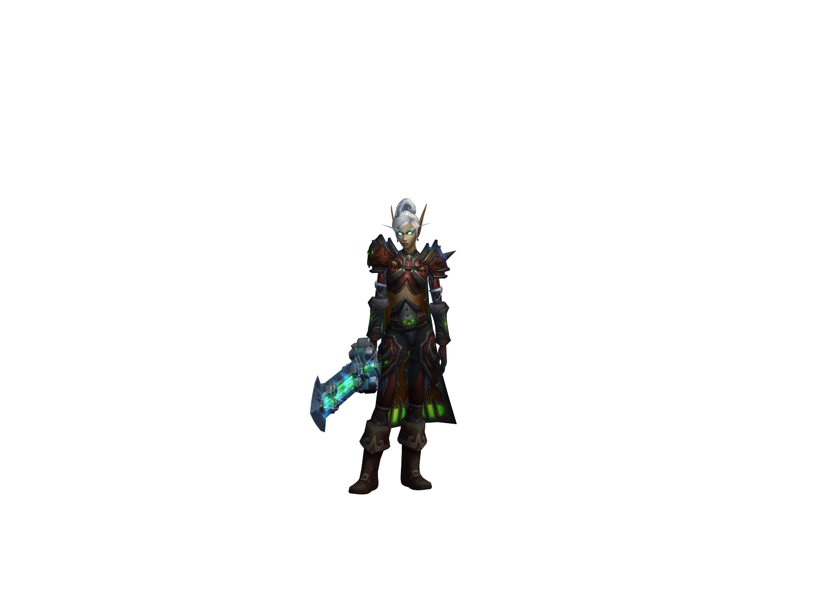 Sév 3D character render