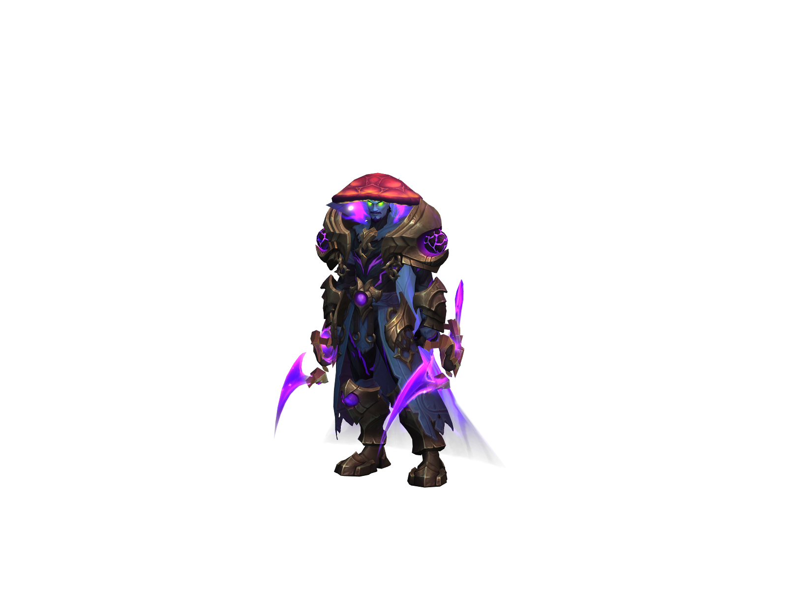 Mortemore 3D character render