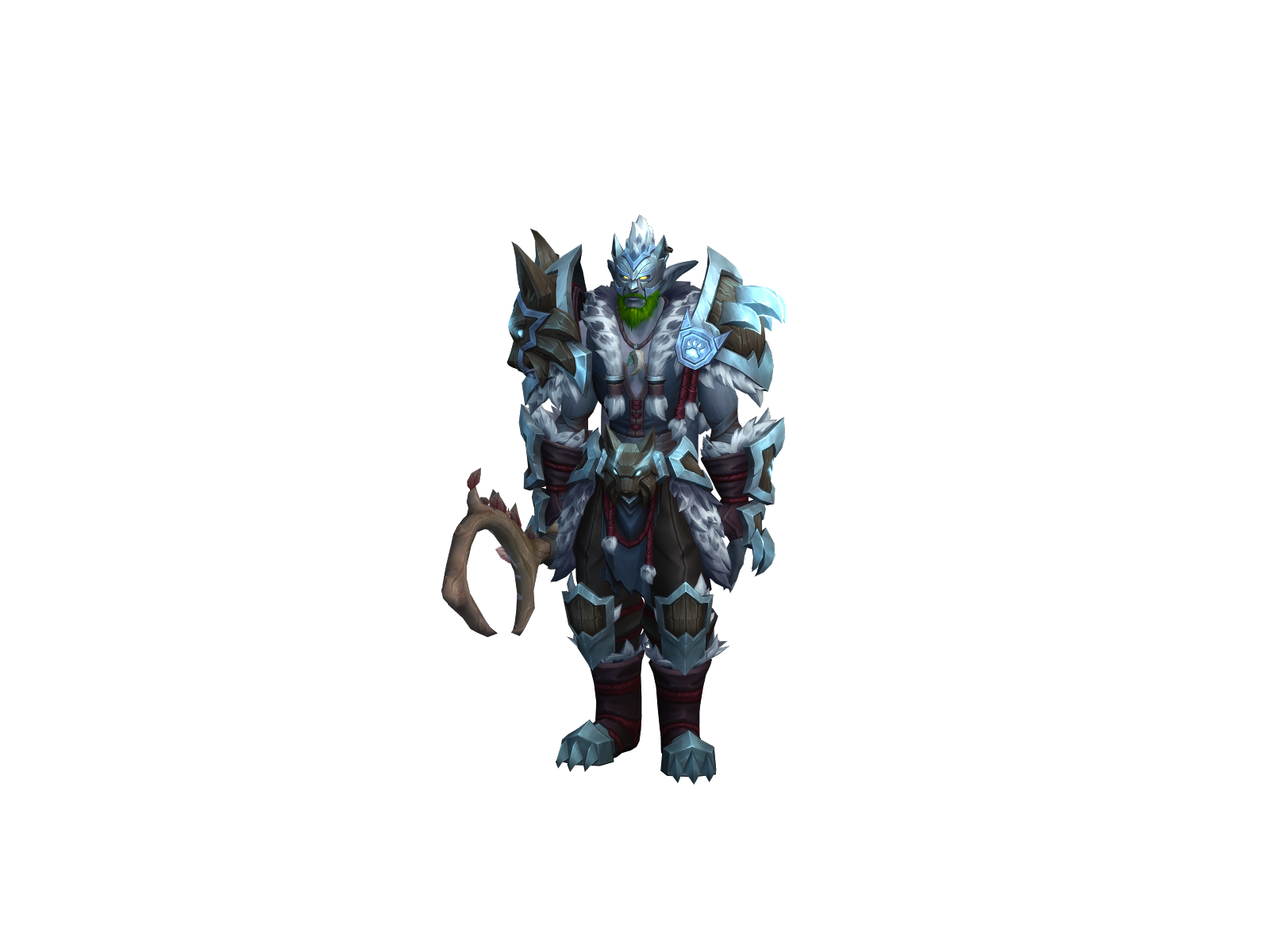 Maybeworth 3D character render