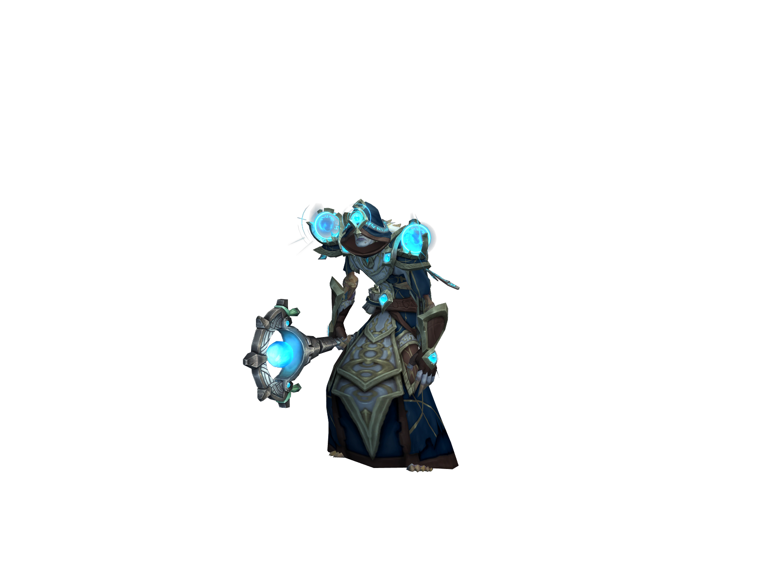 Outcry 3D character render