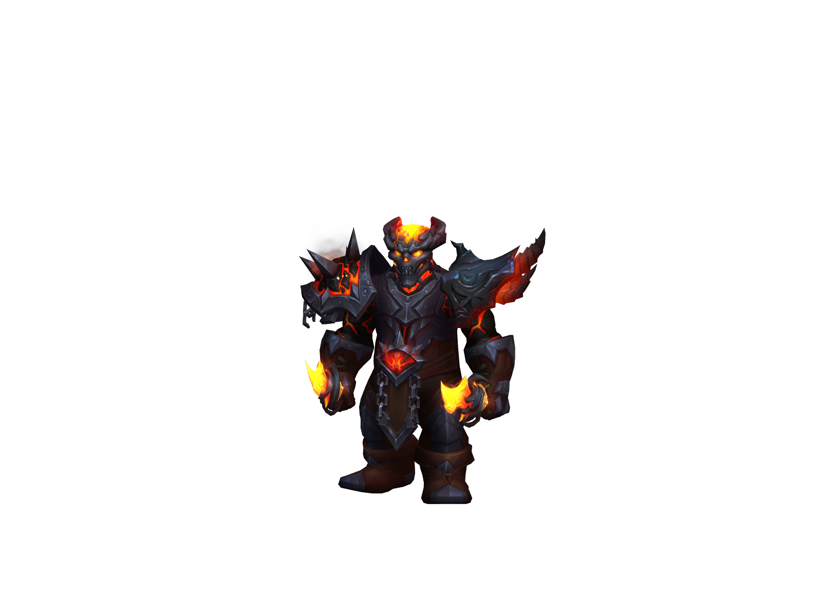 Translucent 3D character render