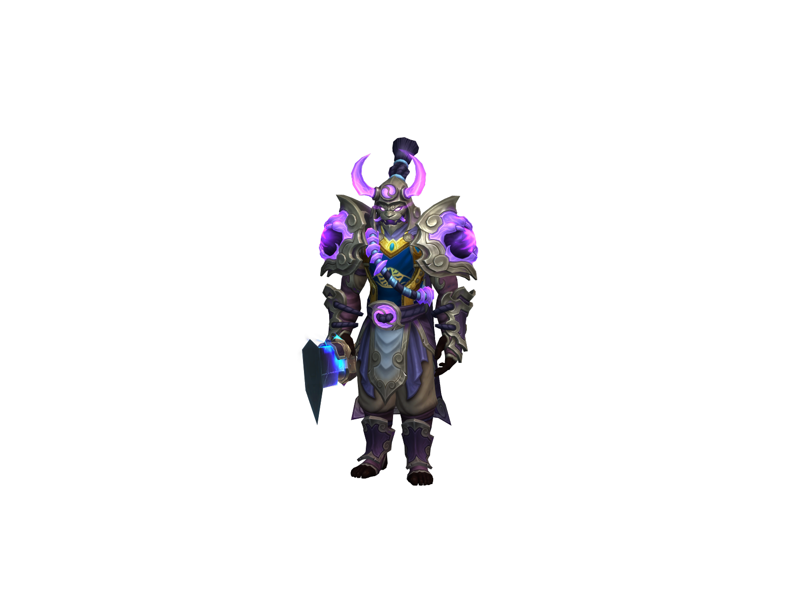 Vanity 3D character render