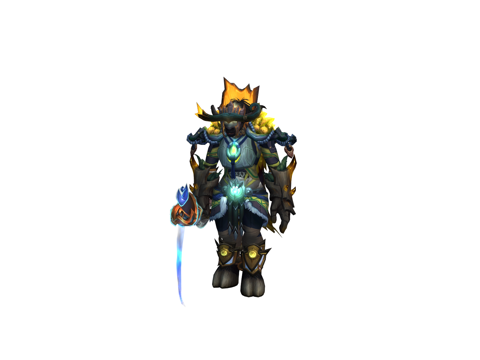Réstofarian 3D character render