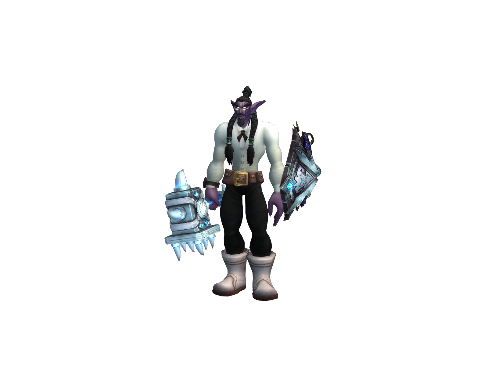 Nightdilf 3D character render