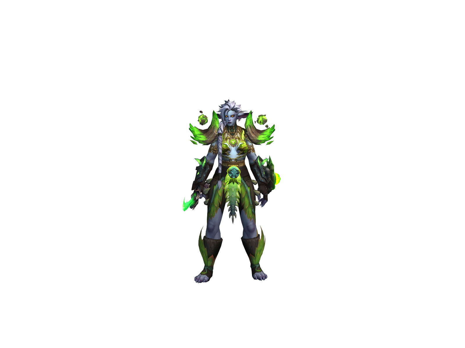 Selaana 3D character render